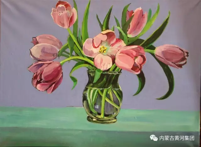 黃河集團(tuán)第二屆職工文化藝術(shù)獲獎(jiǎng)繪畫作品—《花語》